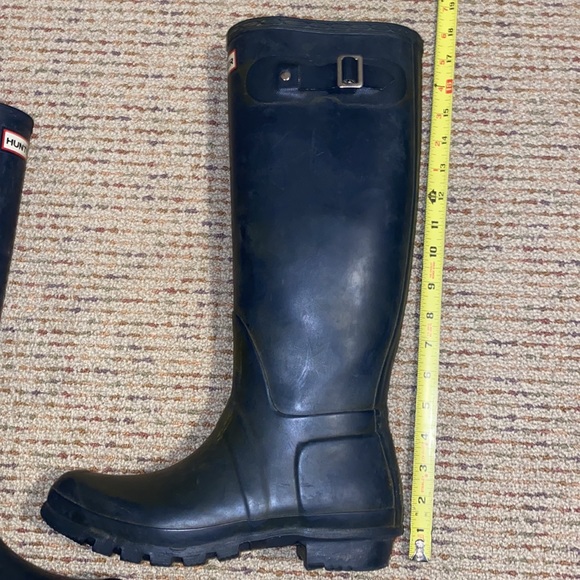 Hunter Matte Tall Rain Boots EU 40/41 - Picture 10 of 13